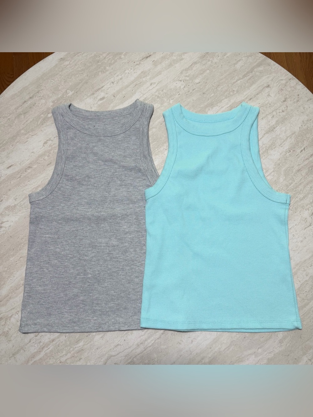 Btween Active Girl Ribbed Tank Tops *Set of 2 *12